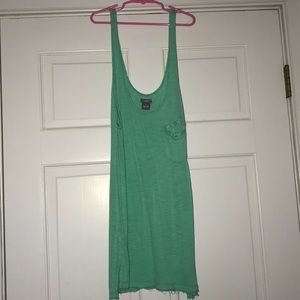 Mint green aerie tank top